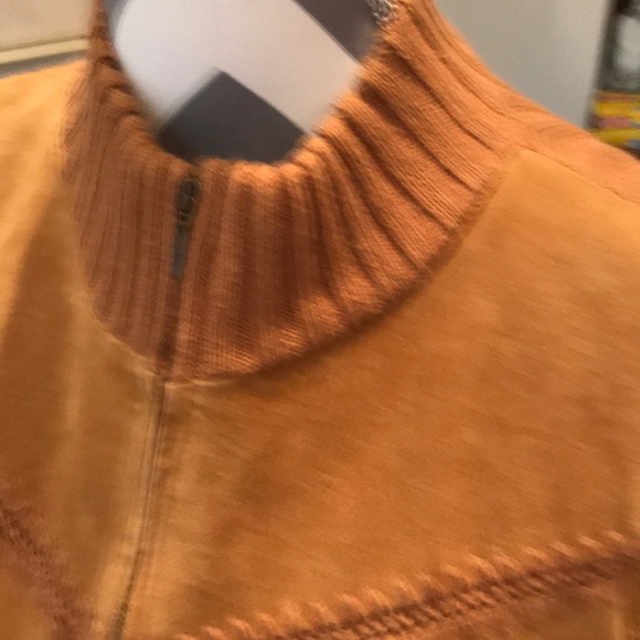 Great looking jacket. Suede and knit long sleeve - Picture 4 of 5